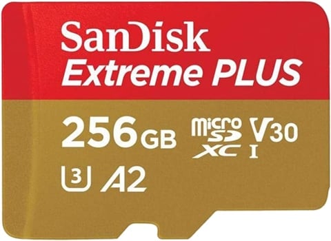 SanDisk Extreme Plus 256GB microSDXC Card UHS-I U3 A2 V30 - CeX